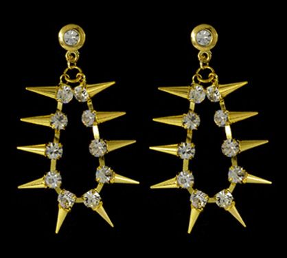 Brinco de Spyke com strass