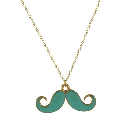 Colar Bigodinho Azul
