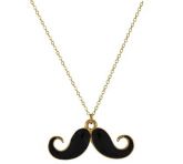 Colar Bigodinho Preto