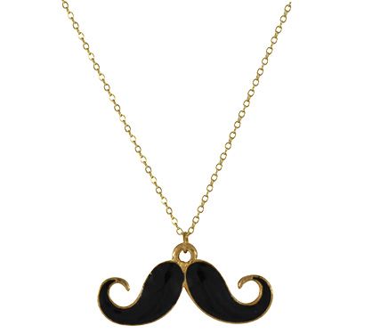 Colar Bigodinho Preto